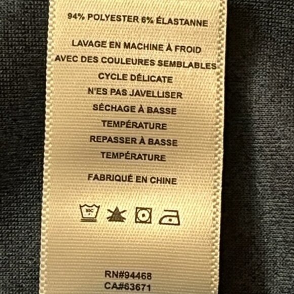 Hickey Freeman NWT New York Mens Golf Vest Denim Blue 1/4 Zip Size Medium $99.50 - Picture 12 of 12